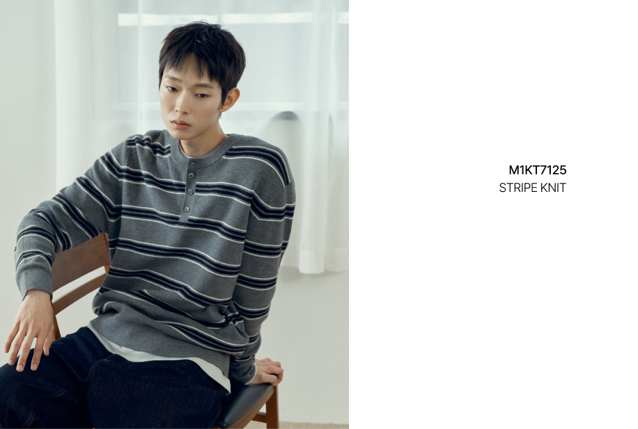M1KT7125 스트라이프 니트