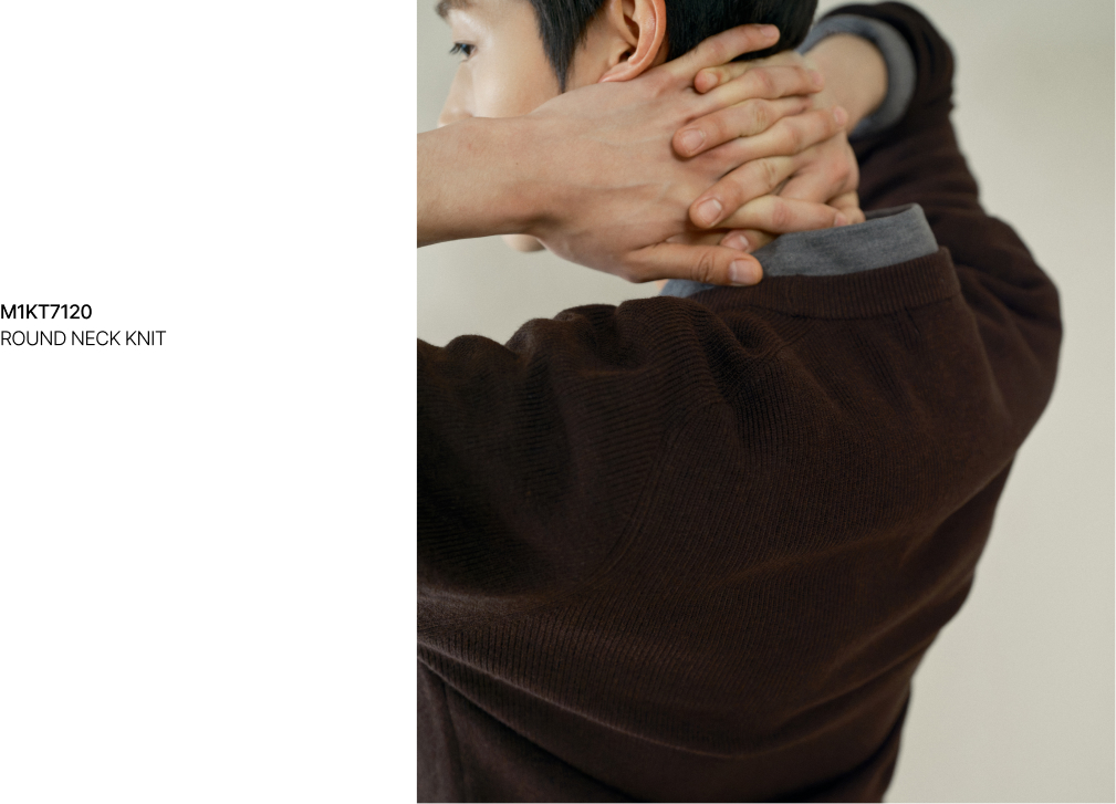 M1KT7120 라운드넥 니트