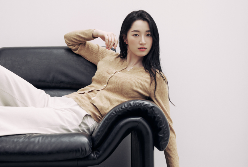 원지안 골지나시&가디건세트