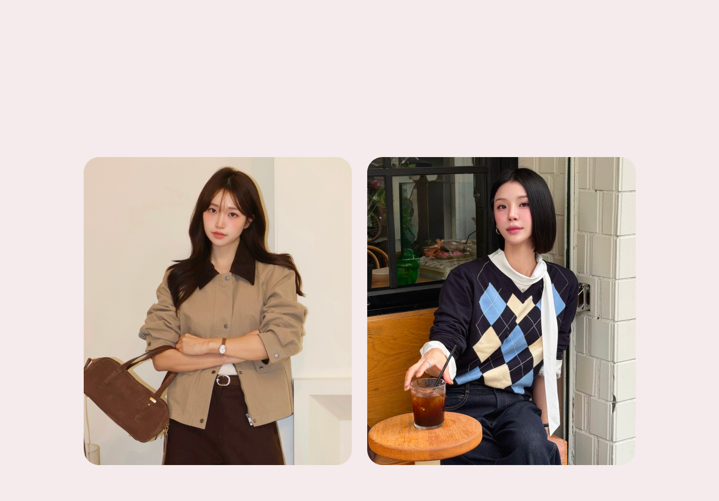 MIND BRIDGE WOMEN 인플루언서 가을 스타일